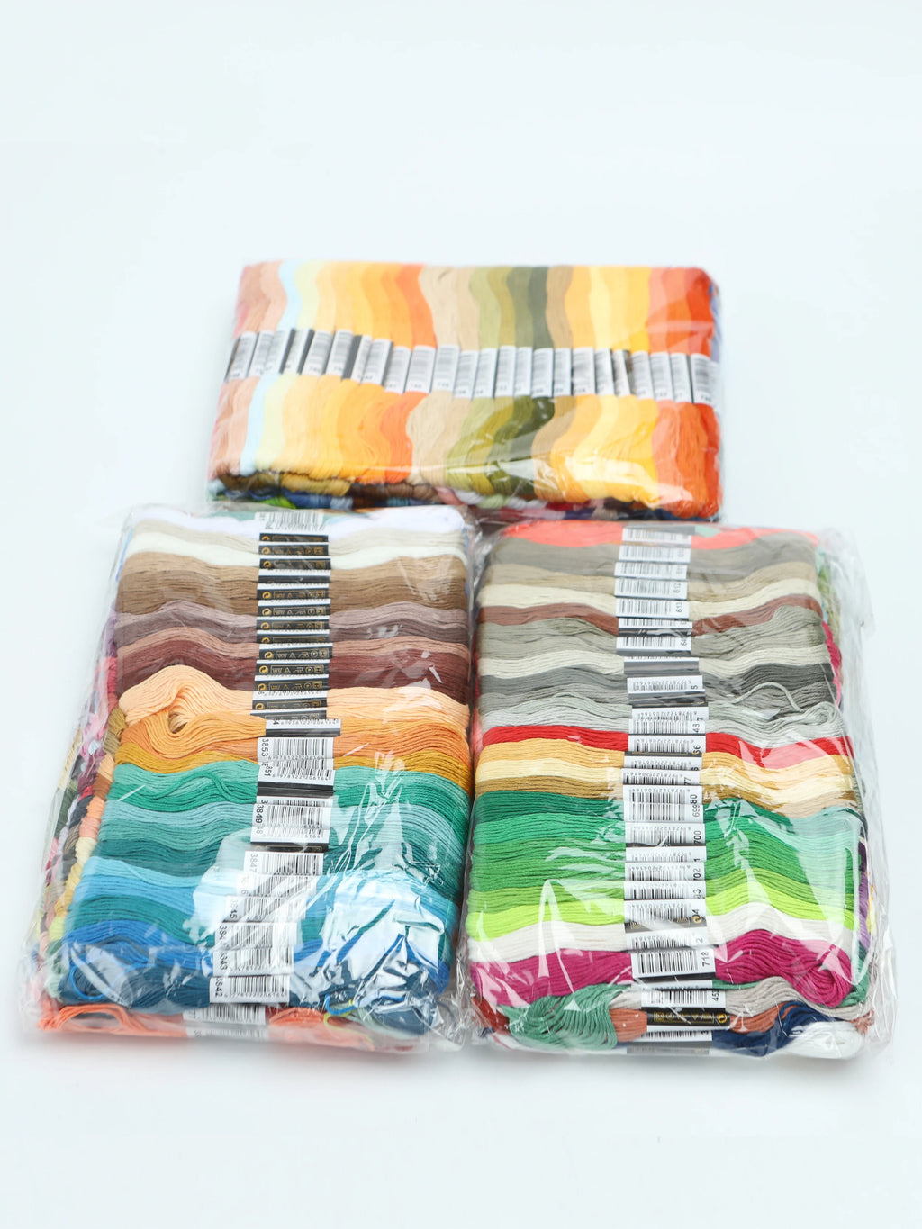 447 Pieces Set Cross Stitch Thread Embroidery Floss For Beginners DIY Craft Bracelet Craft8M Skein No Repeat Rainbow Colors