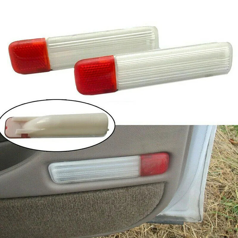 2pcs Car Interior Door Panel Courtesy Lamp light For 1995-2007 Chevrolet GMC C/K Cadillac Escalade Tahoe /Suburban/Silverado