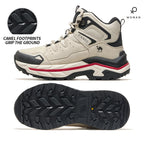 GOLDEN CAMEL Outdoor High-top Hiking Shoes Men Women Wear-resistant Non-slip Climbing Boots Thick-soled Sports Shoes 2025 Winter