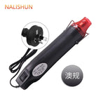 Mini Hot Air Heat Gun for DIY Crafts Portable Heat Air Gun Tool for Embossing Shrink Wrapping Drying Paint 220V/110V 300W