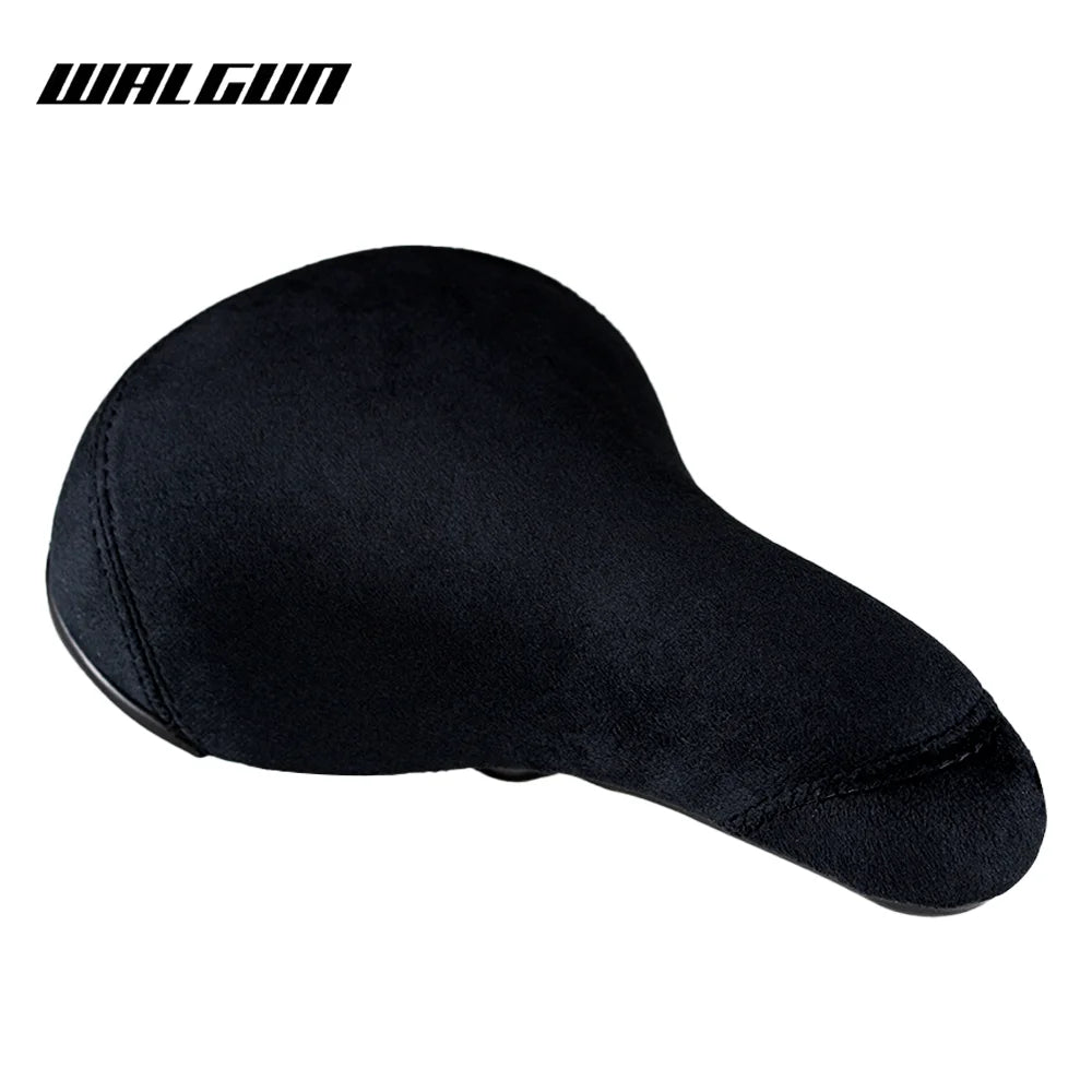 WALGUN Bicycle Saddle BMX Dirt Jump Cruiser Bike Seat with Embroidery Freestyle Racing Dowbhill Saddle for MTB Cycling Parts