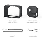 For Insta360 GO Ultra Silicone Case for Insta 360 Ultra Action Camera Protective Cover With Lens Protection Film Accessories