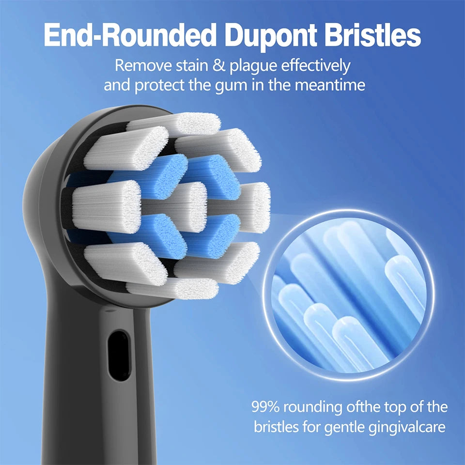 4/8/12/16 Pack Replacement Toothbrush Heads Compatible with Oral B iO, Brush Heads for Oral-B iO 2/3/4/5/6/7/8/9/10/7G Series