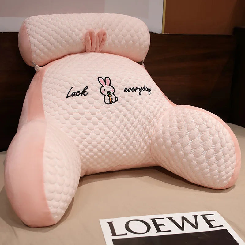 Reading Pillow for Adults, Ergonomic Back Wedge Support, with Cooling Cover for Watching TV, Gaming, Working & Recovery