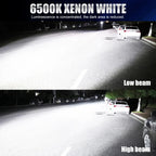 LED Headlight/Fog Light Bulb Canbus 6000K 12V/24V, H11 H8 H9 H16JP 9005 9006 Socket