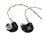SIMGOT HBB EW300 1DD+1Planar+1PZT Hybrid Driver In Ear Monitor Earphone with Silver-plated OFC 0.78mm cable and CNC Alloy case