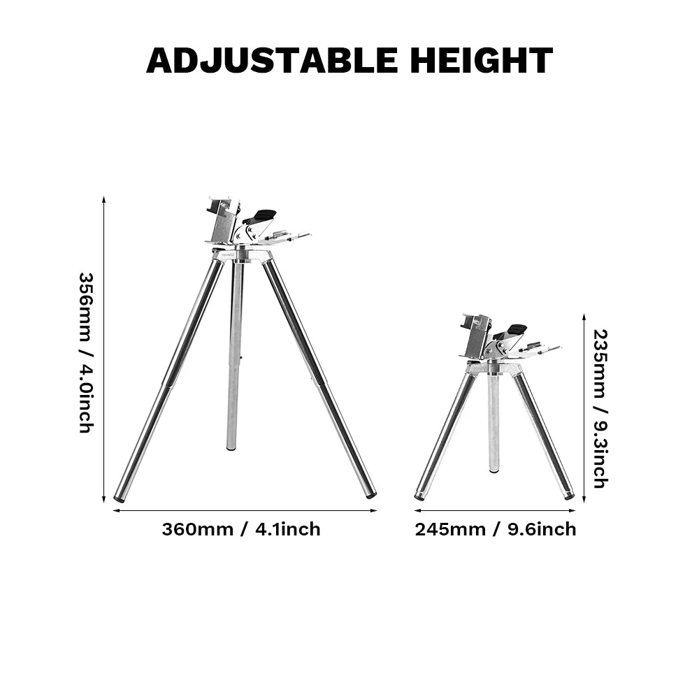 Fire-Maple Sunflower Gas Stove Stand 1/4'' Screw Lightweight Gas Heater Tripod Stainless Steel Outdoor Burner Holder for Camping