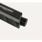 1PCS Mugen Carbon Fiber Aluminum Car Handle Hand Brake Sleeve Universal Fitment