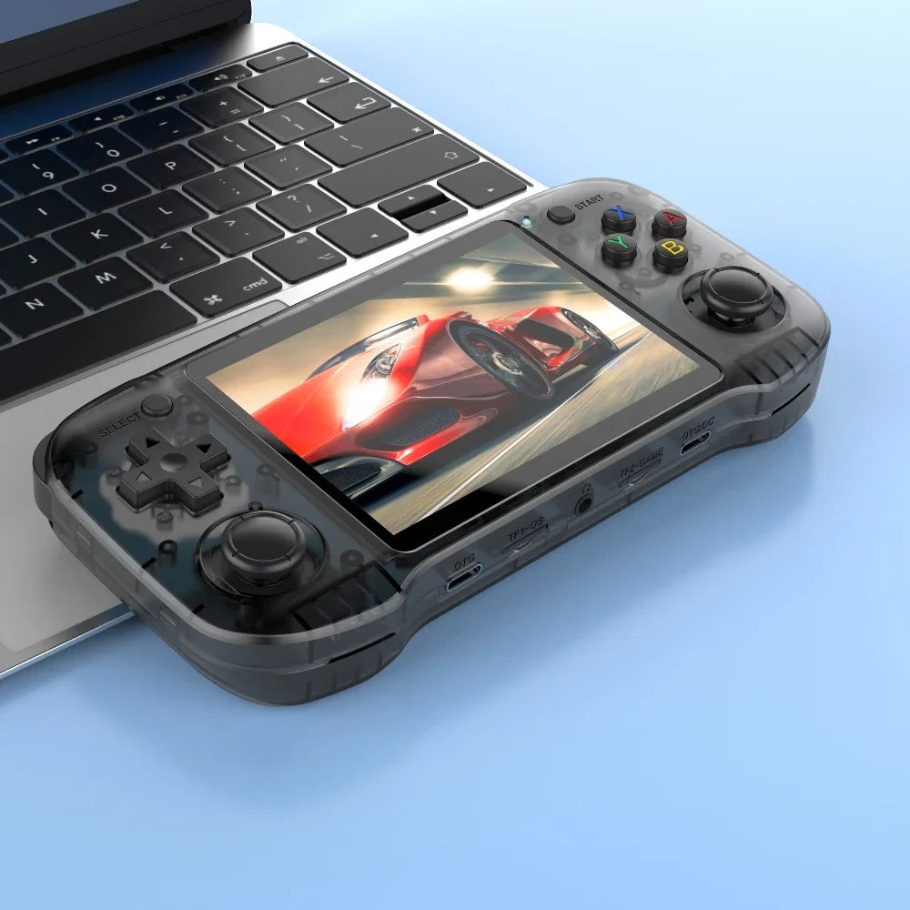 ARKOS R46H Retro Handheld Video Game Console Linux System 4.2 Inch IPS Screen R63 ultra Portable Pocket Video Player 64GB 128GB
