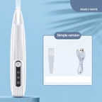Dog Paw Trimmer with LED Light Fully Waterproof Pet Hair Trimmer with LED Display Dog Clippers for Grooming 18mm Widen Blade