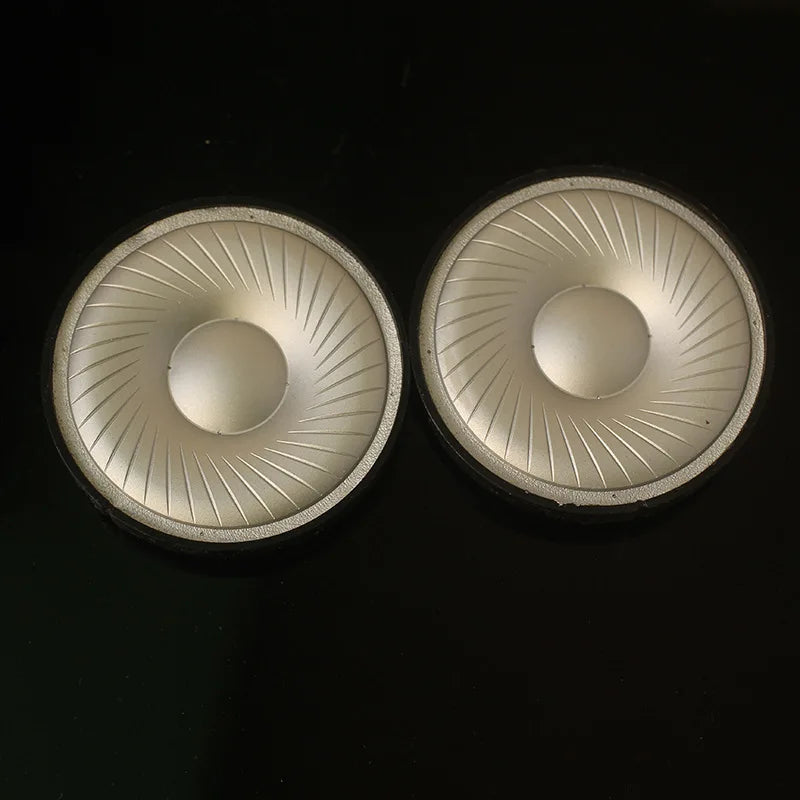 50mm Headphone Speaker Driver Unit 32 Ohm Over-Ear Replacement, Composite Diaphragm, 2pcs