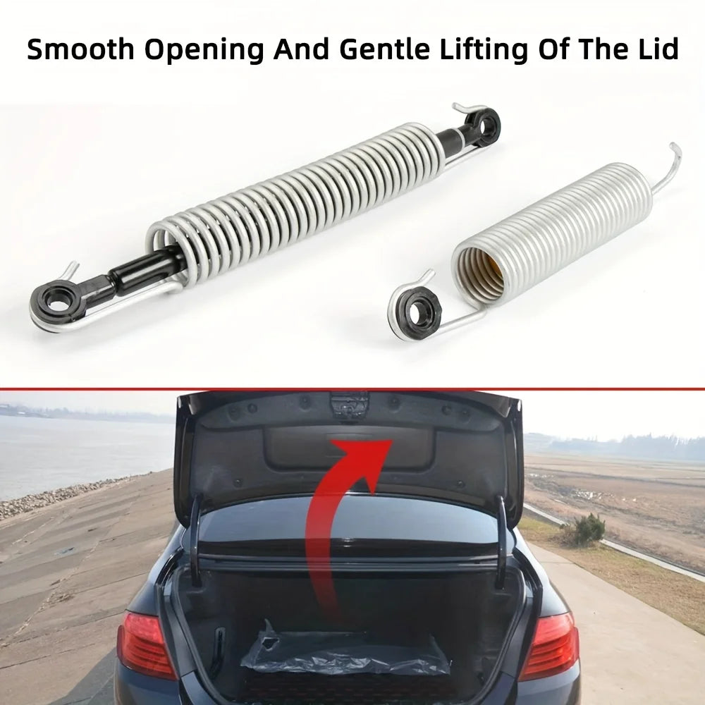 For BMW 5 Series E60 Car Left Right Trunk Shock Absorber with Spring Sedan Durable & Practical 51247045884 51247141490 2002-2010