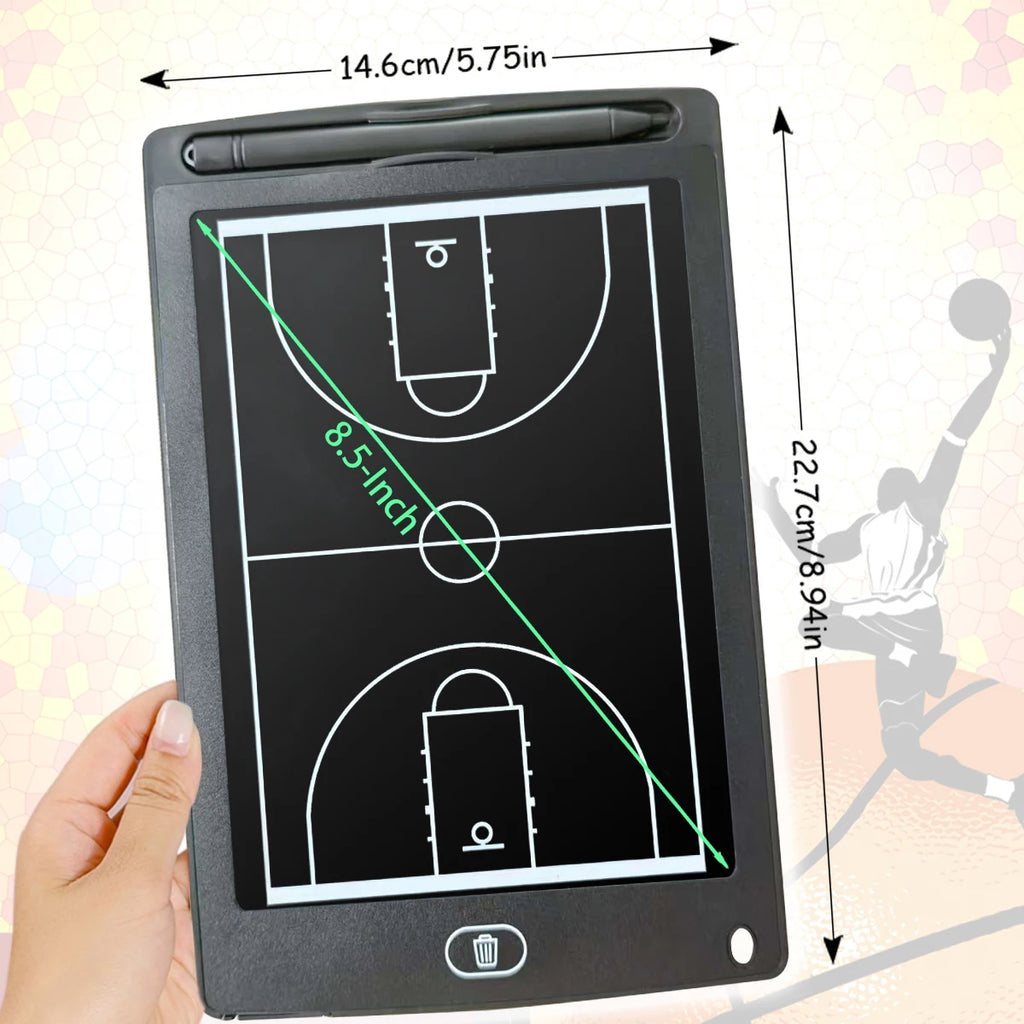 8.5/16-Inch LCD Electronic basketball/Football/handball/rugby/ice hockey/volleyball Coaching Tactical Board for Sports Training