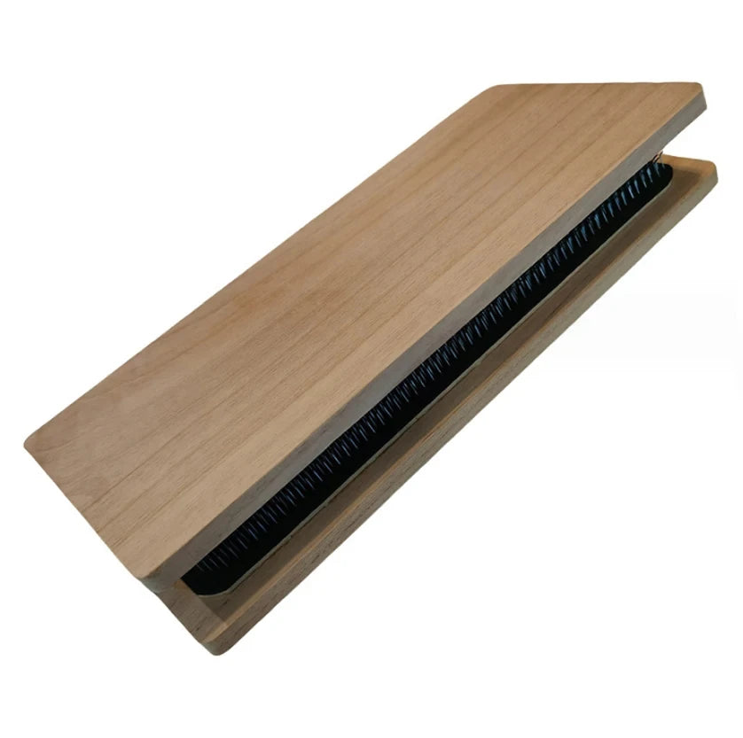 28X12CM Wooden Drawing Mat Hair Holder Hair Hackle For Wig Making use Drawing Card with curved needle