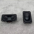 GHXAMP for JBL FLIP Series 80x44mm Racetrack Speaker: High Volume, NdFeB Magnet, Long Excursion, 4ohm 25W 2PCS