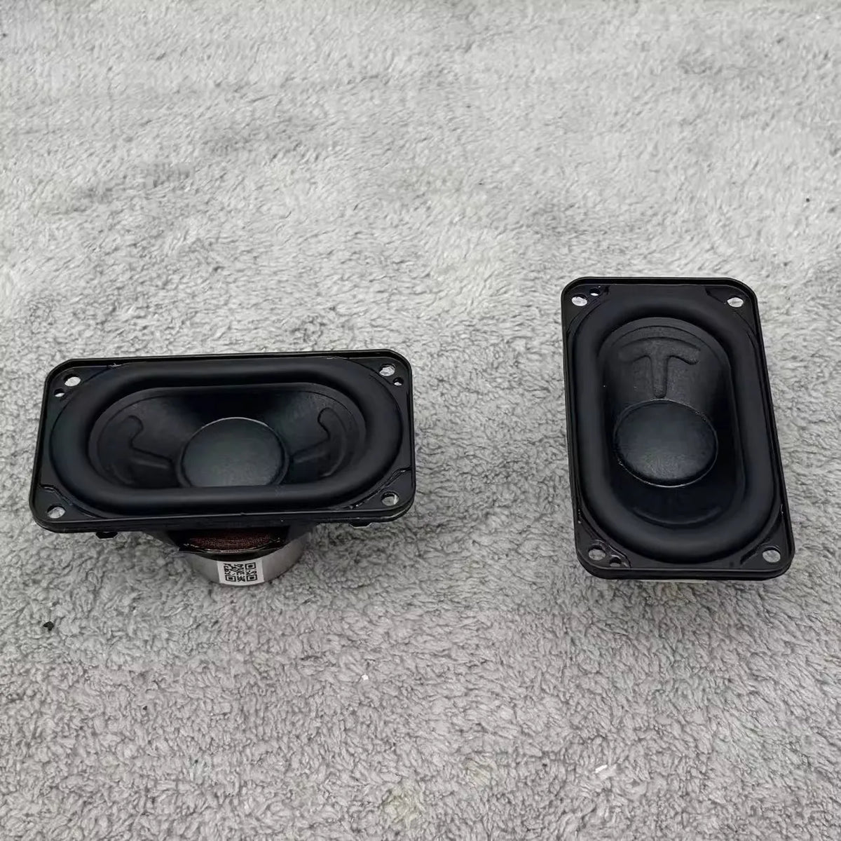 GHXAMP for JBL FLIP Series 80x44mm Racetrack Speaker: High Volume, NdFeB Magnet, Long Excursion, 4ohm 25W 2PCS