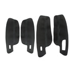 Soft Leather Armrest Cover For VW Golf 7 2014 2015 2016 2017 2018 4pcs Car Door Panel Armrest Cover Sticker Trim Interior Parts