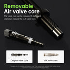 CYCLAMI Ultralight TPU Bike Inner Tube Metal nozzle Bike Inner Tire Removable French Valve For Road 700C 700 18 23 25 28 30 32 C