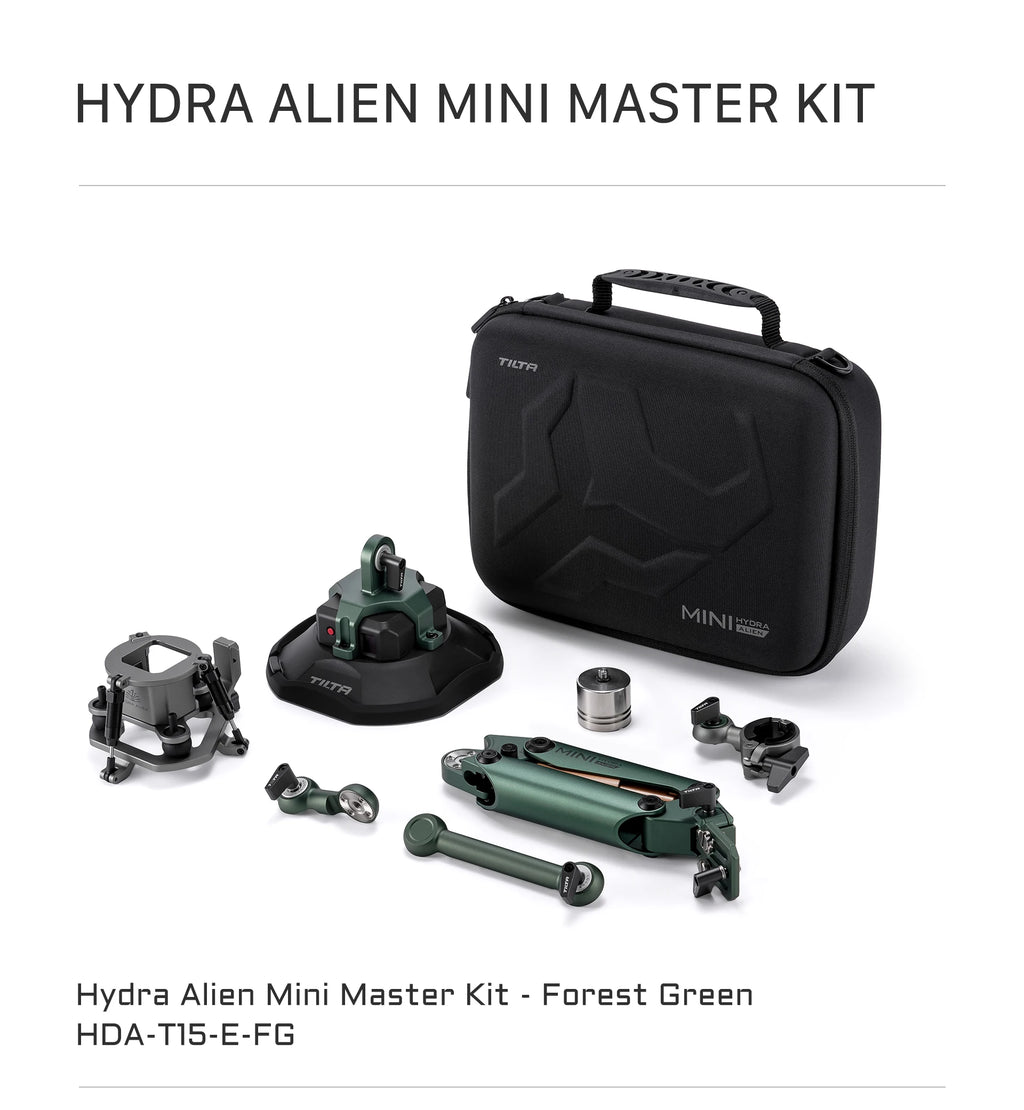 TILTA HDA-T15 Hydra Alien Mini Shock Absorbing Arm Car Shooting E-Suction Cup For DJI Osmo Pocket 4 Pocket 3 for insta360 X4
