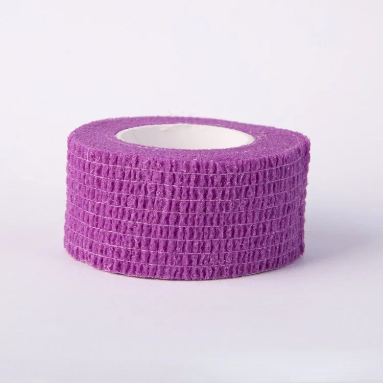 Self Adhesive Elastic Bandage Wrap Tape 2.5cm x 4.5m 1 Roll, Assorted Colors
