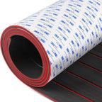 2400*450mm EVA Foam Boat Flooring Adhesive Backing Marine Self-Adhesive Decking Faux Teak Sheet Jon Swim Platform Helm Pad RV