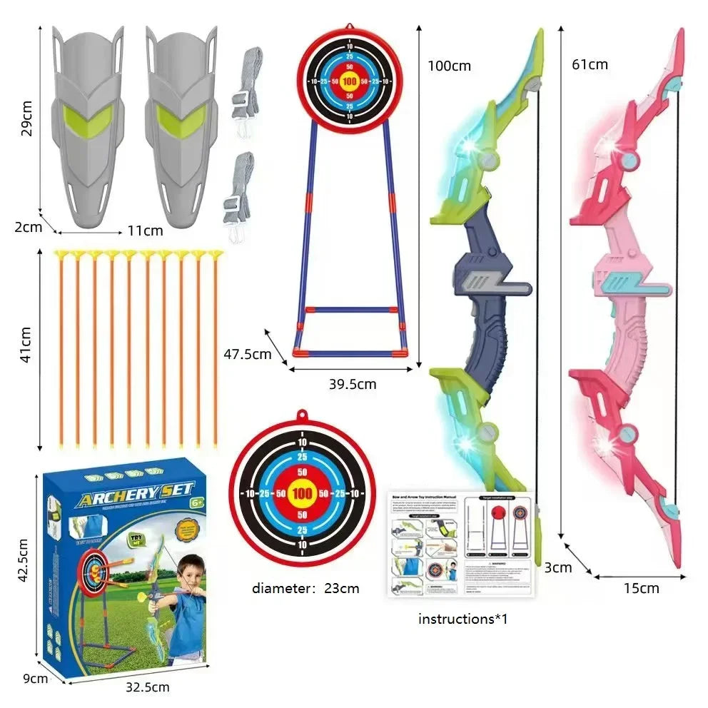 2 bow 10 Soft Arrows