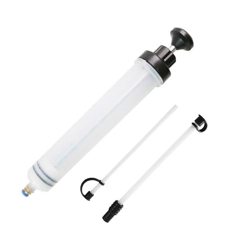 1.5L OilFluid Extractor Filling Oil Change Syringe Bottle Transfer Automotive Fuel Extraction Pump Hand Tool Oil Extractor Pump