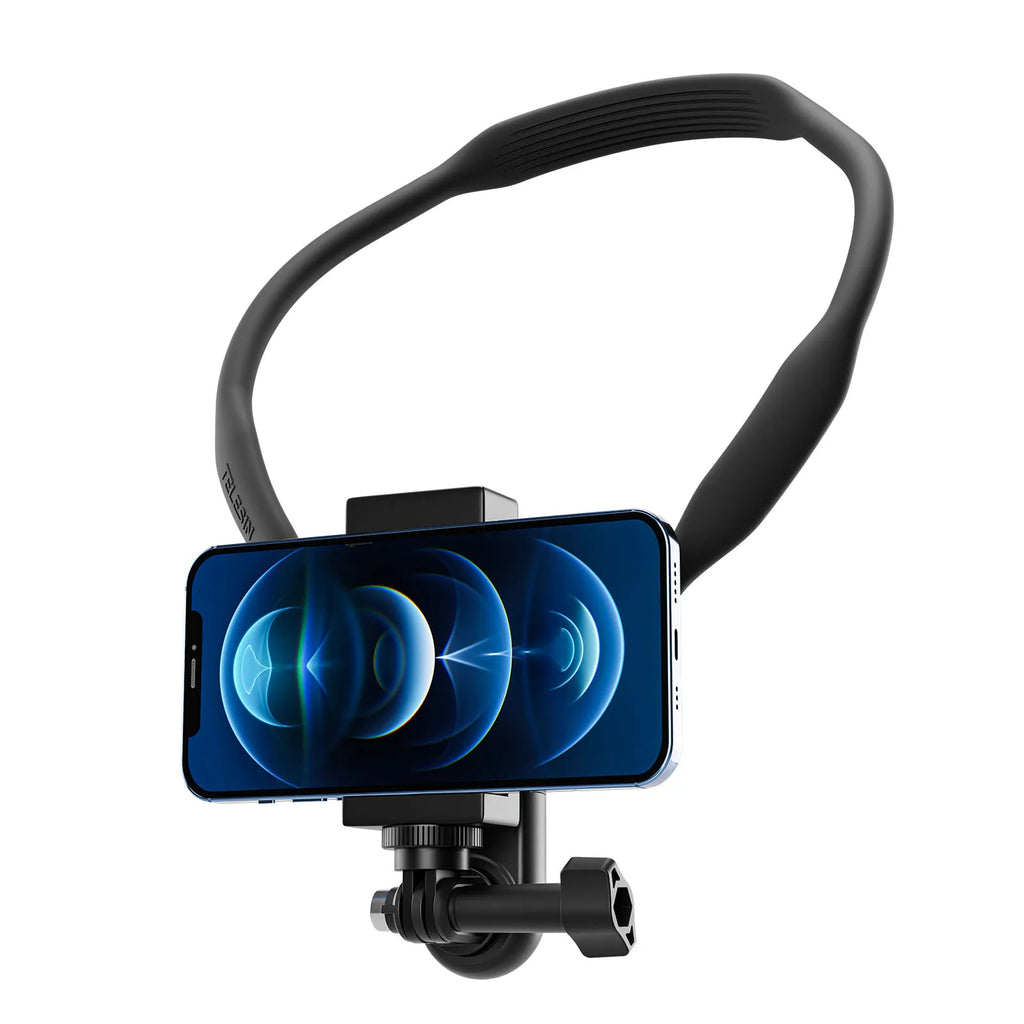 TELESIN Neck Hold Mount Chest Mount for GoPro Hero 13 12 11 10 9 8 7 Insta360 DJI Osmo Action Silicone Action Camera Accessories