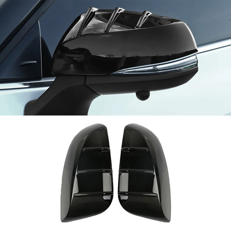 For Toyota RAV4 XA50 2019 2020 2021 2022 2023 2024 RAV 4 Hybrid Car Rearview Mirror Cover Shell Decoration Accessories ﻿