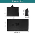 3-in-1 Waterproof Outdoor Rain Poncho Cover, Lightweight Hiking Travel Raincoat - Multiple Colors