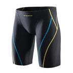 Jammers For Men Size S To 4XL Swim Jammer Swimsuit For Practice Swimwear Men Team Suit Athletic Swimming Shorts MY KILOMETRE