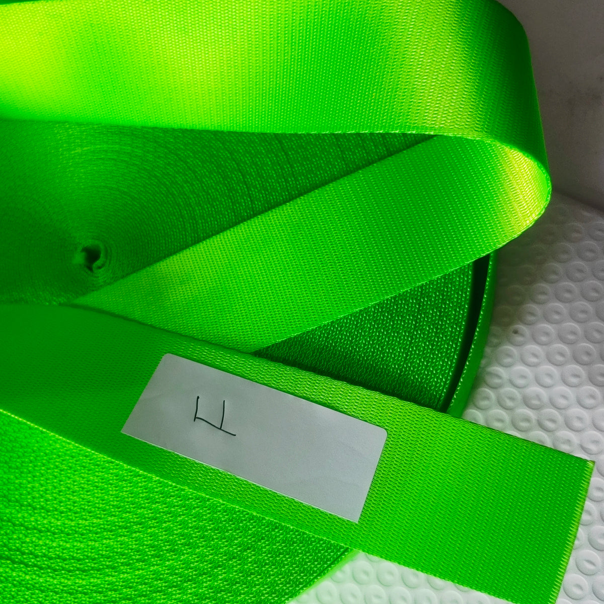 joormom 3M-30M  EU-Standard Fluorescent Green (F) Racing Car Seat Belt Webbing Personalized Modification Car Accessories