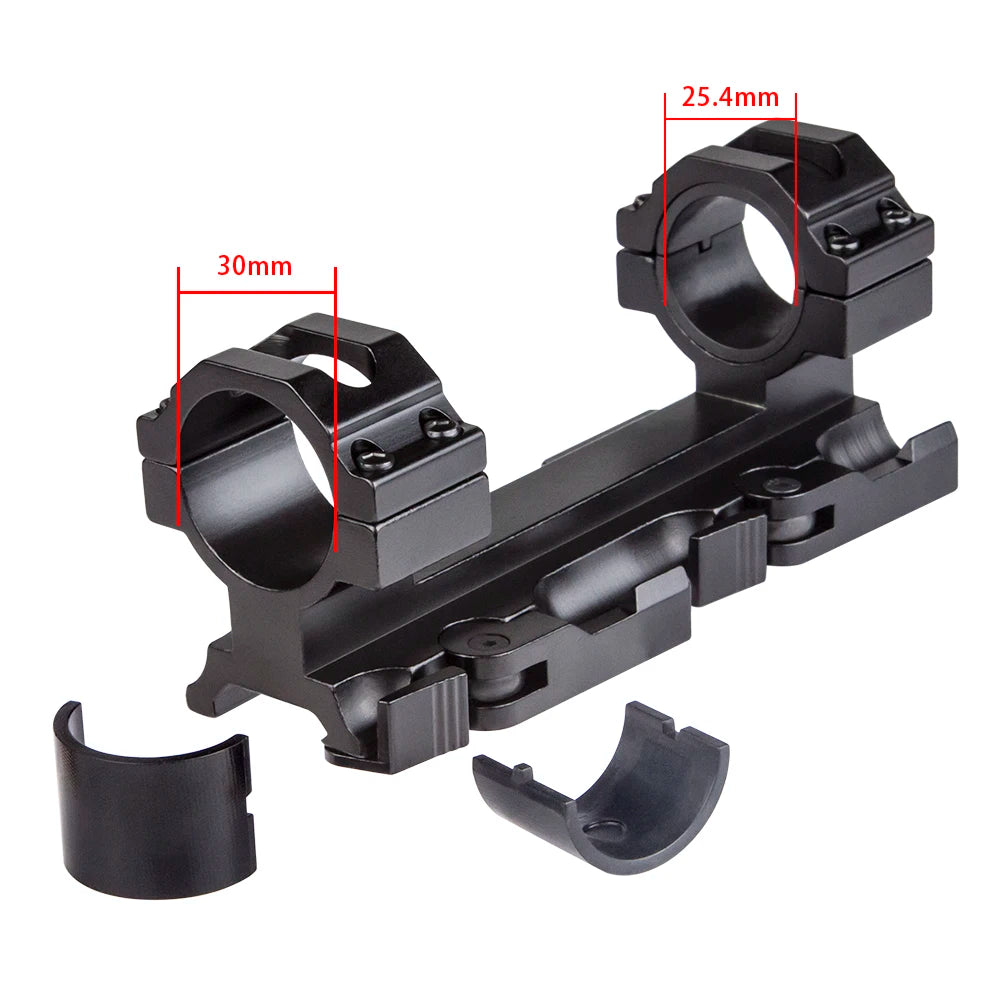 Marcool Tactical 25.4/30mm One-piece Ring Mount with Quick Release Aluminum Alloy Mount