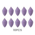 IMAGIC 10PCS/KIT Makeup Sponge Soft For Foundation Concealer Cream Wholesale Healthy Latex Smooth Wet And Dry Women Makeup Tool