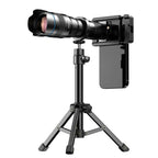APEXEL 36x telephoto zoom lens with universal clip for iPhone & Samsung, tripod/remote options