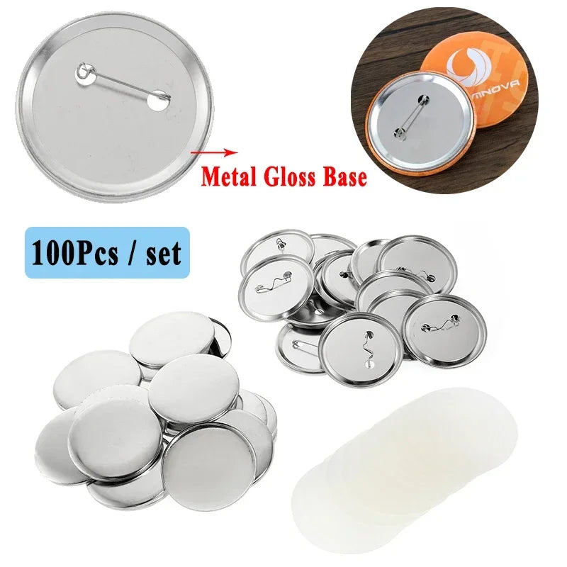 Gloss base / 100Pcs 44mm