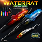 Proberos 35/45G Topwater Fishing Lure Popper Artificial Pencil Hard Bait  Long-range Cast Floating Fishing Tackle Swimbait