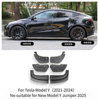 Mud Flaps Mudguards Replacement Splash Guards for Tesla Model 3 Y Highland Juniper 2025 Car Modification Hidden Special Mudguard