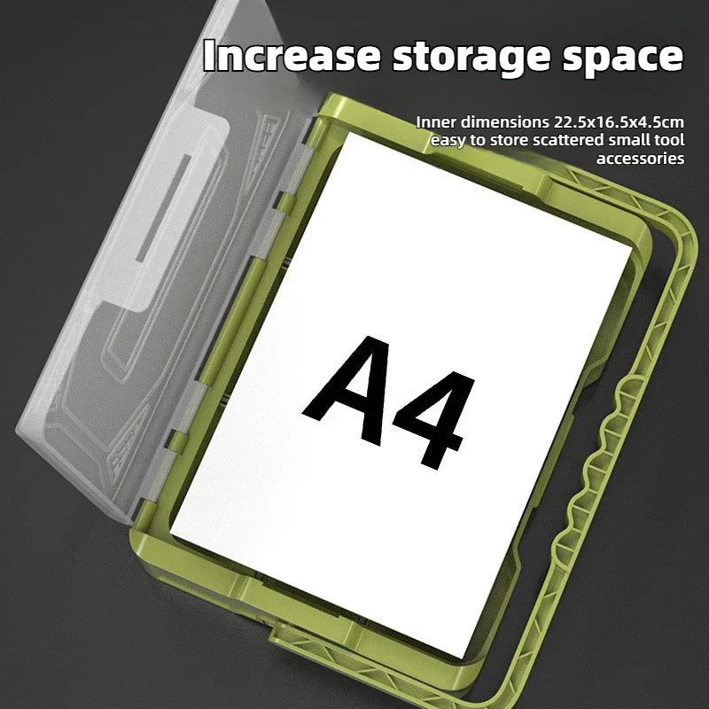 BAOLIAN Combined Parts Storage Multi-grid Screw Placement Plastic Small Box  Electronic Component Storage Case Garage Organizer