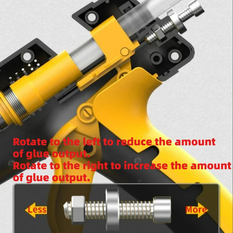 300W-800W Hot Melt Glue Gun Adjustable Temperature for 11mm Hot Glue Sticks Household DIY Handmade Tools Silicone Gun