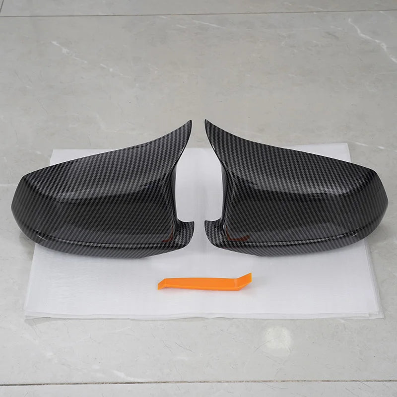 Rhyming Rearview Mirror Cap Side Mirror Cover M Performance Car Accessories Fit For BMW 5 Series F10 F11 F18 Pre-LCI 2010-2013