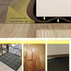PVC Flexible Door Bottom Seal Strip Under Door Draft Stopper Weatherproof Soundproof Gap Cover Weatherstrip for Indoor Outdoor