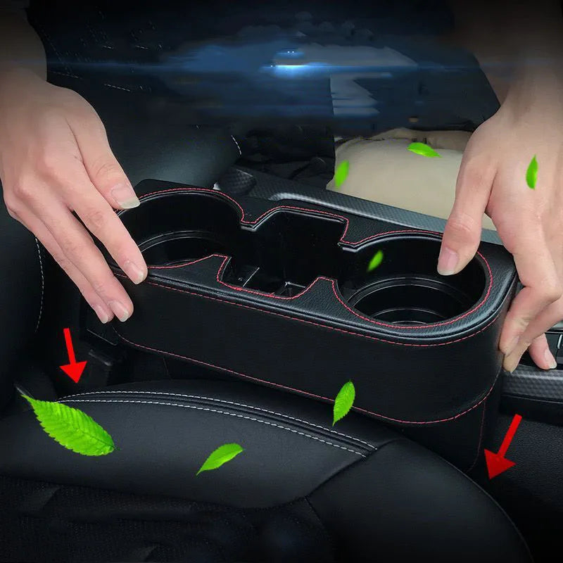 1PCS Car Seat Crevice Storage Box Seat Gap Slit Pocket Catcher Organizer Universal Car Seat Organizer Card Phone Key Holder