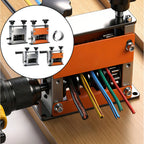 Manual Dual-Drive Wire Stripper Tool for Scrap Copper Wire Cables, 1-17mm