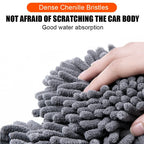 Car Mop Washer Foam Wash Chenille Brush Windscreen Roof Window Cleaning Maintenance Stretching Handle Set Auto Care Accessories