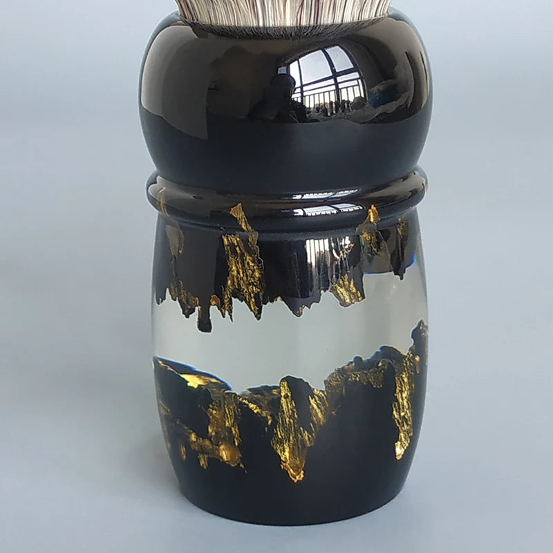 Dscosmetic  Silent Hill G7 synthetic hair fan shaving brush for man wet shaving