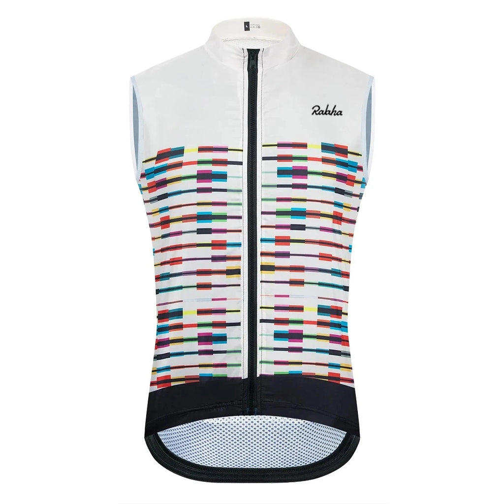 Ralaha-Breathable Anti-UV Cycling Shirts for Men, Sleeveless Bicycle Clothing, Summer Vest, New