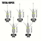 Satellite surf sinker fishing weights 10pcs saltwater sand spider long tail, 80-150g