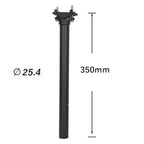 ELITA ONE Bicycle Seat Post Carbon Light 25.4/27.2/30.9/31.6mm MTB/Road Bike Seatpost 300/350/400mm
