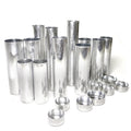 100pcs dental Empty Tube Aluminum Cartridges With Cover Diameter 22mm 25mm 25.5mm 28m Flexible Acrylic dental materials products